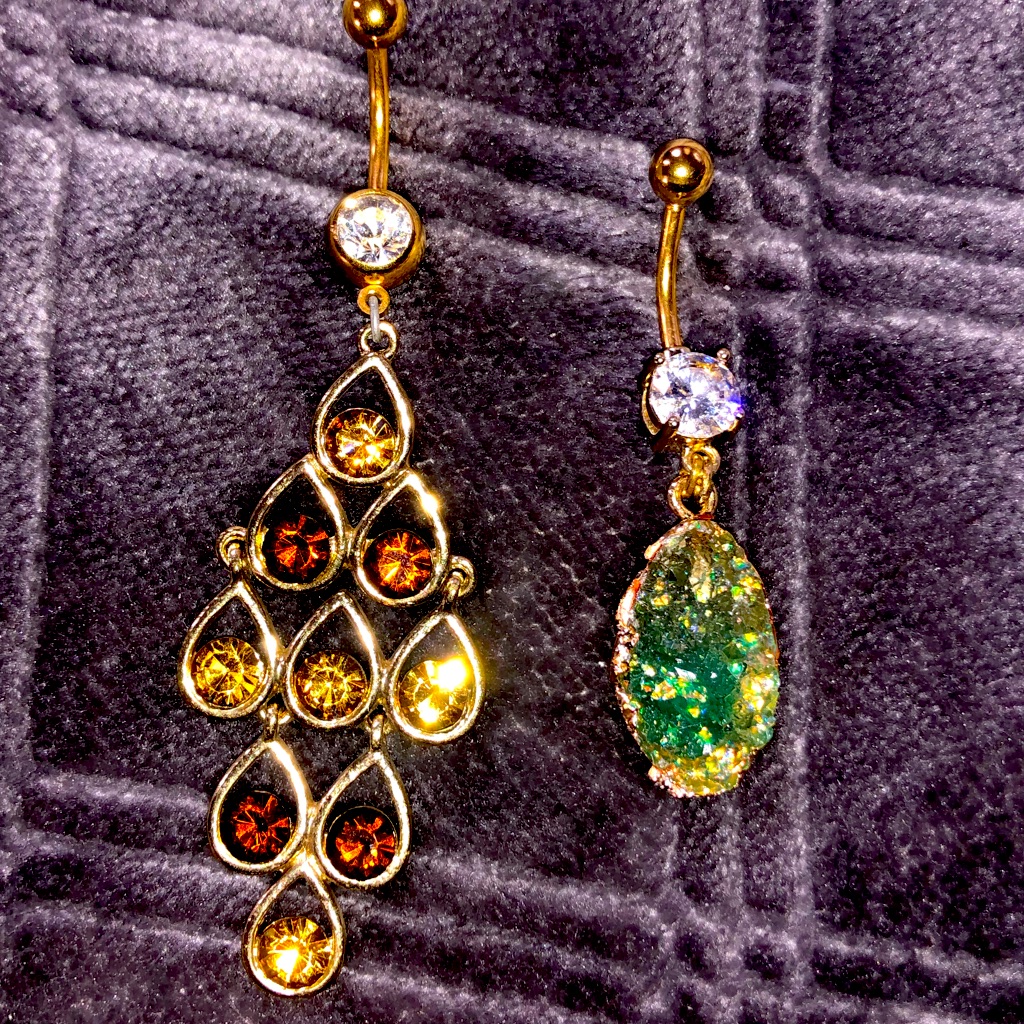 Belly Rings Dangle